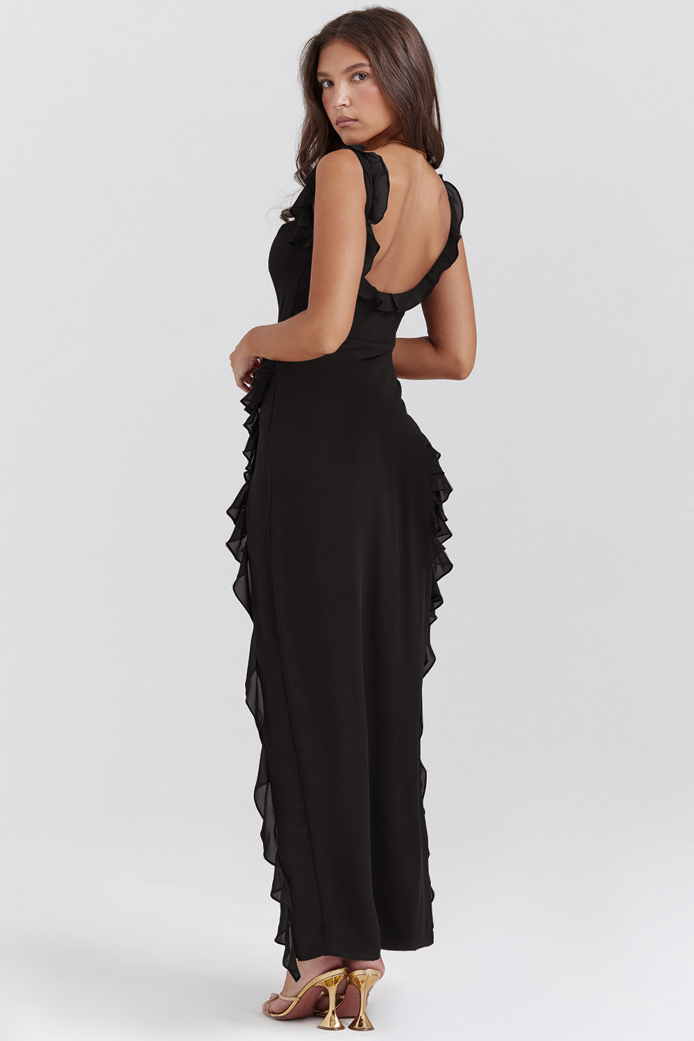 Vestido Ali™ | Maxi Ajustado Fluido - Best Seller