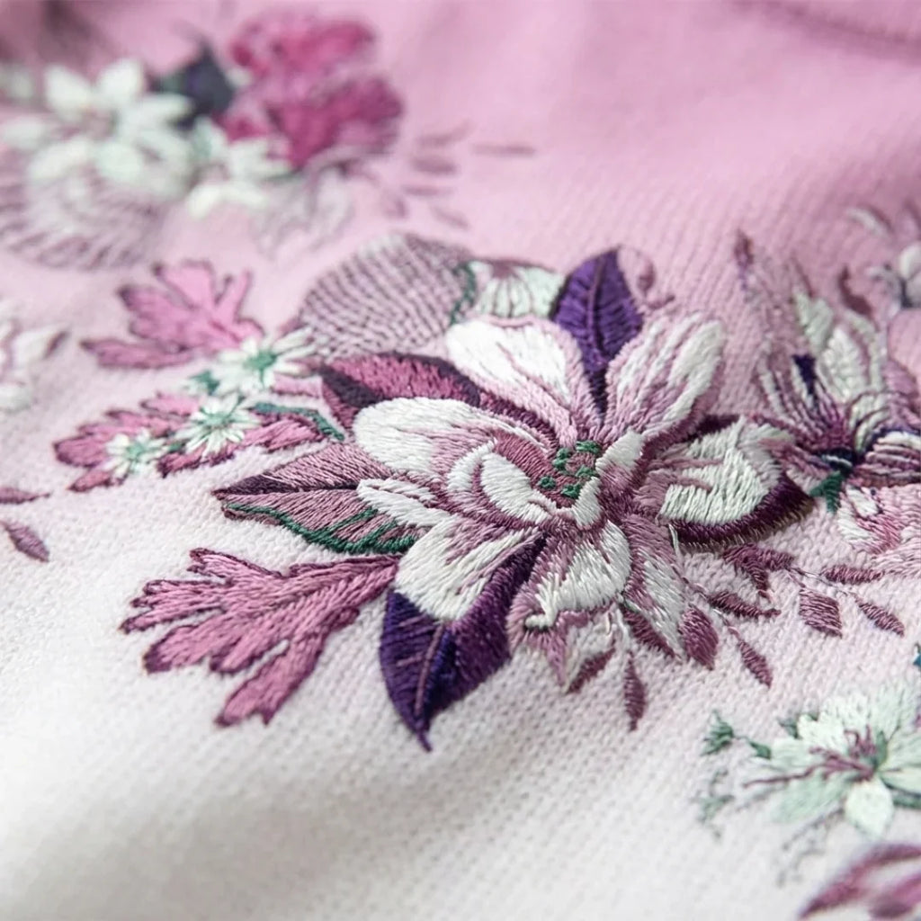 Alba | Suéter floral de cuello alto