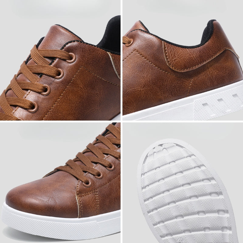 Álvaro™ – Zapatillas de cuero