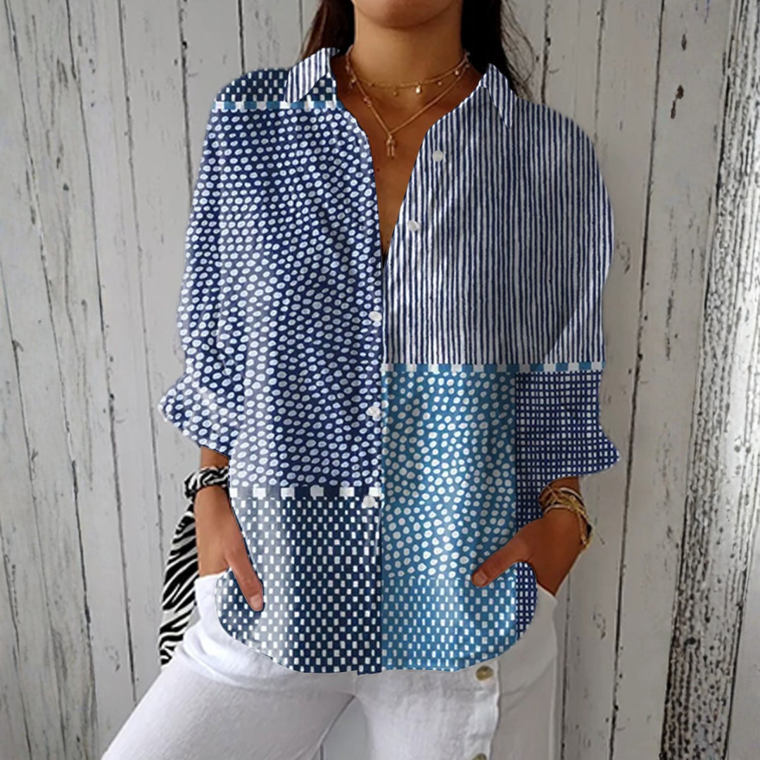 Camisa Denise™ | Encanto natural con diseño estampado