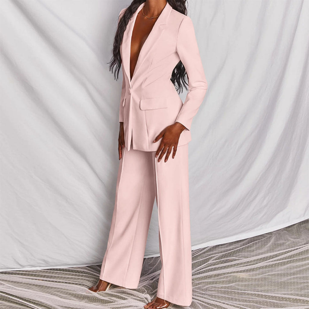 Lara - Elegante blazer y pantalones