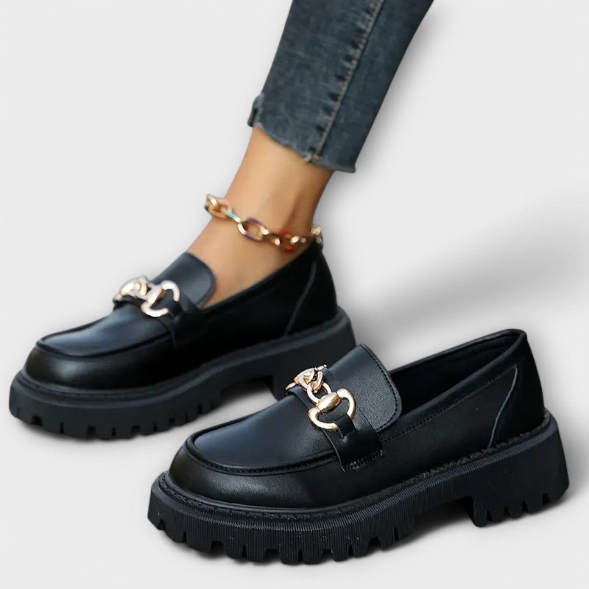 Blanca™ - Loafers plataforma estilo bruja chic