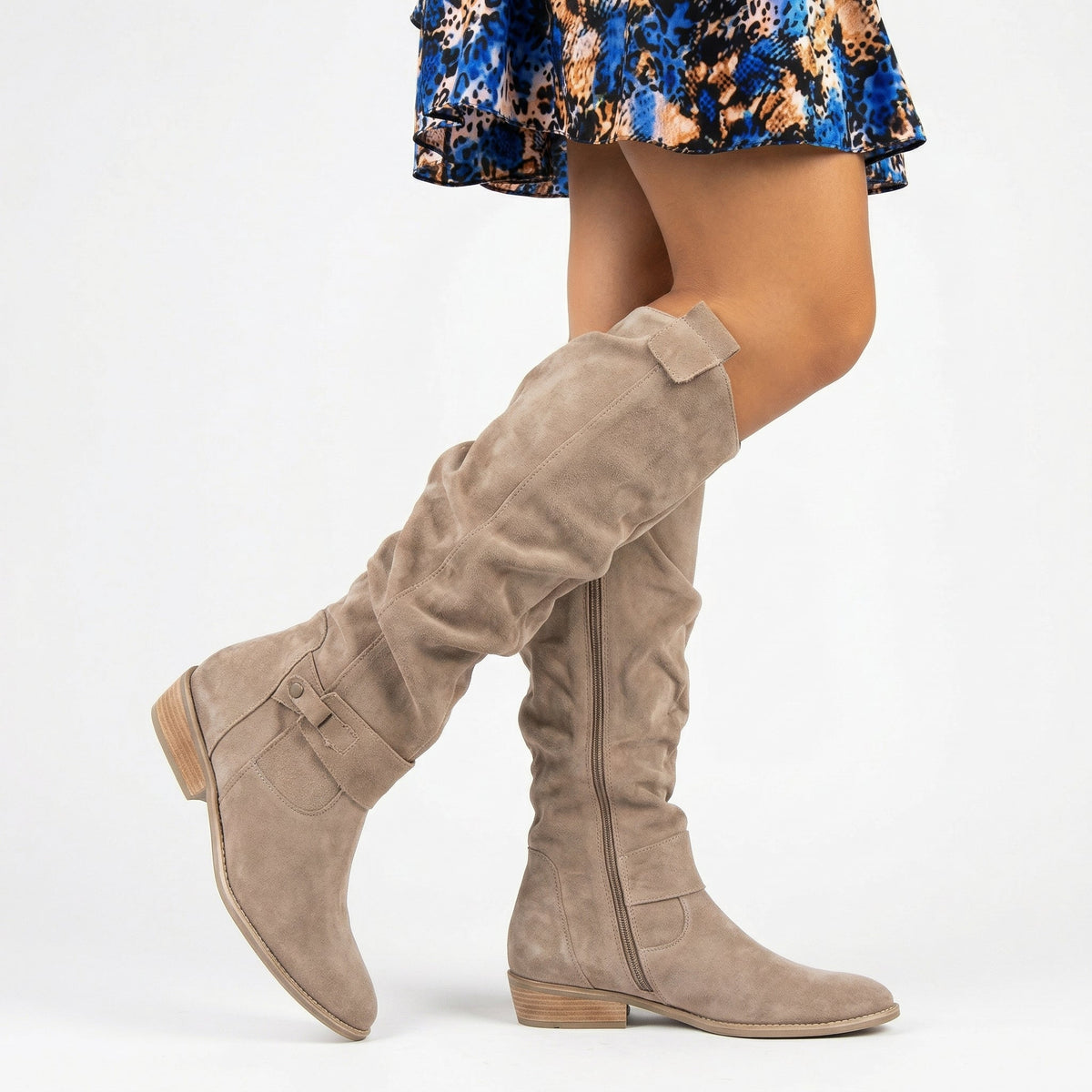 Zavira | Botas de Ante Elegantes y Cálidas para Mujeres