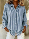 Jimena | Camisa a rayas con botones
