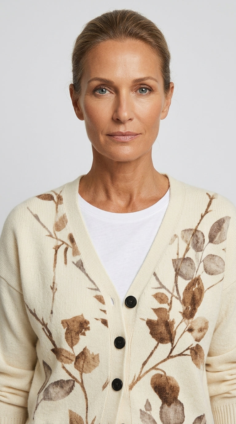 Patrizia | Chamarra de Punto con Botones