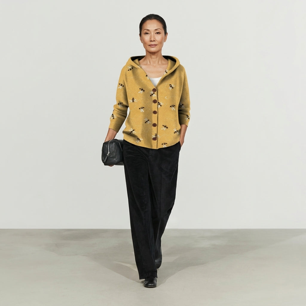 Isabella | Chamarra de Punto con Capucha