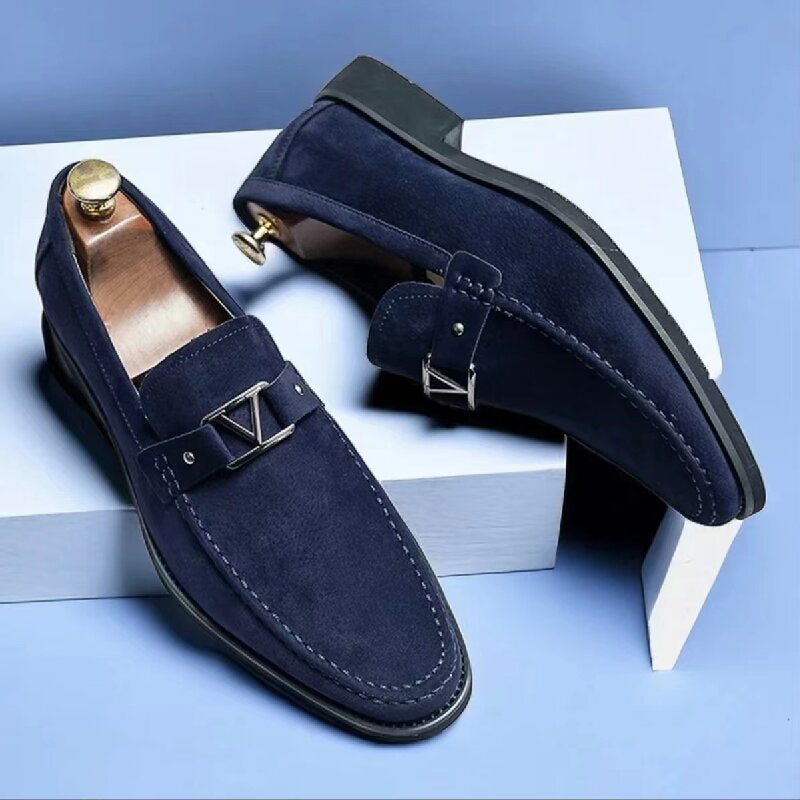 Pablo™ - Mocasines de ante con carácter premium