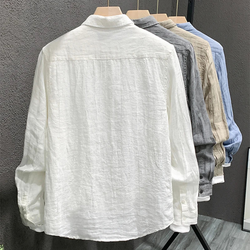 Santiago™ - Camisa cómoda para hombre con estilo contemporáneo