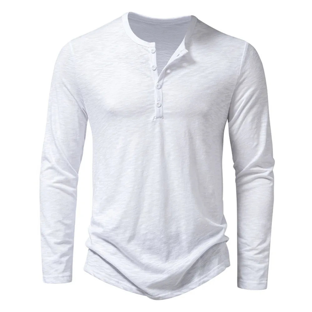 Óscar™ - Polo Casual Henley Distinguido