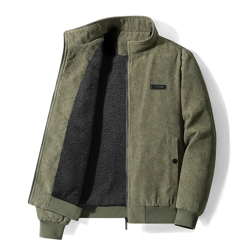 Chaqueta de pana con forro polar