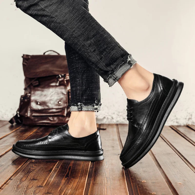 Alonso™ – Zapatos de Piel Auténtica Premium