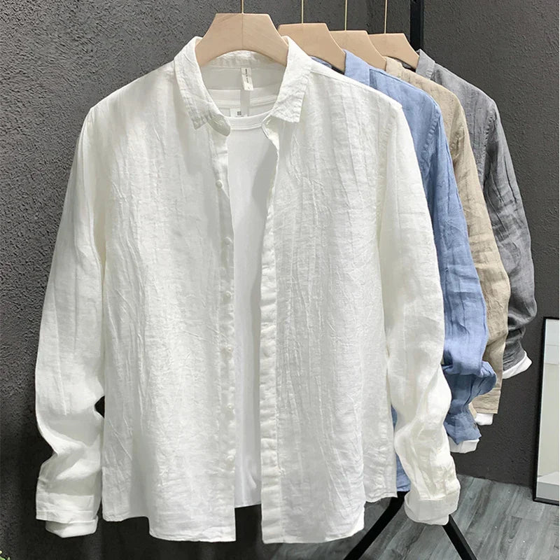 Santiago™ - Camisa cómoda para hombre con estilo contemporáneo