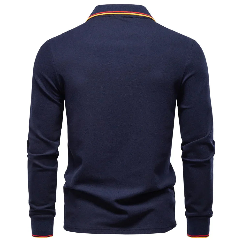 Vittorio™ - Elegante Jersey Polo Imperial
