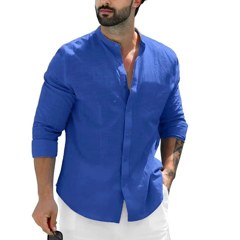 Nicolás™ - Camisa cómoda para hombre con presencia moderna