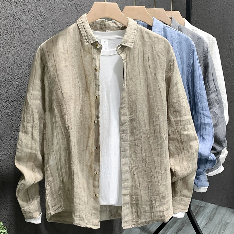 Santiago™ - Camisa cómoda para hombre con estilo contemporáneo