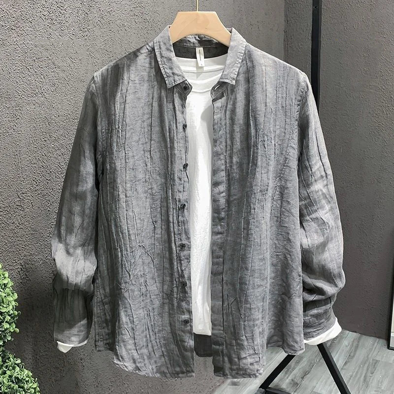 Santiago™ - Camisa cómoda para hombre con estilo contemporáneo
