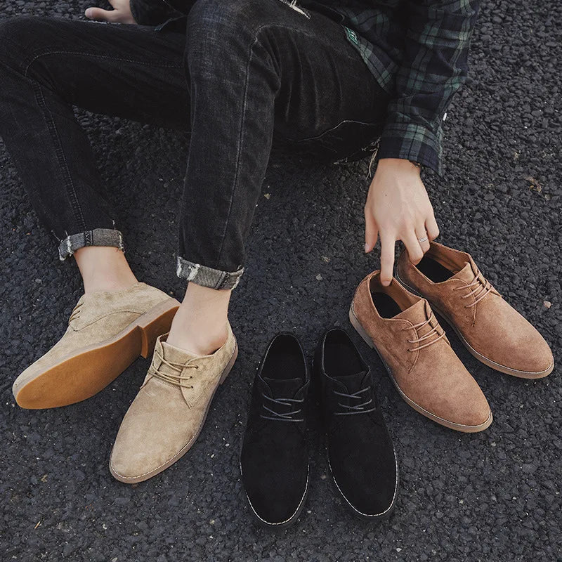 Román™ – Zapatos Oxford de Ante Premium