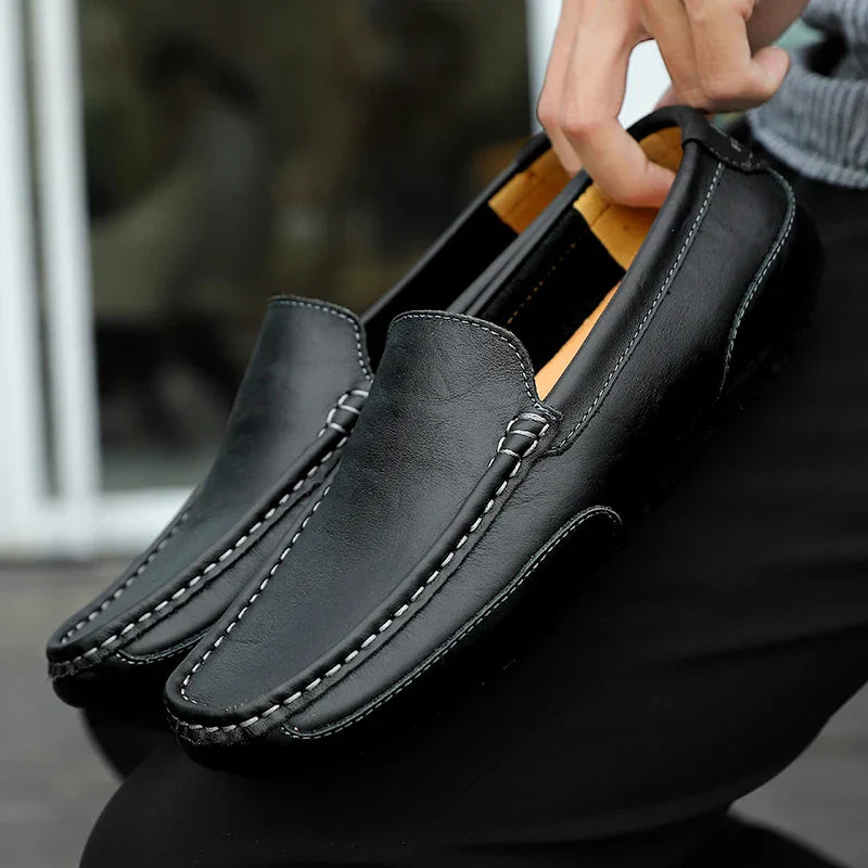 Donato™ - Mocasines de cuero vintage con carácter distinguido