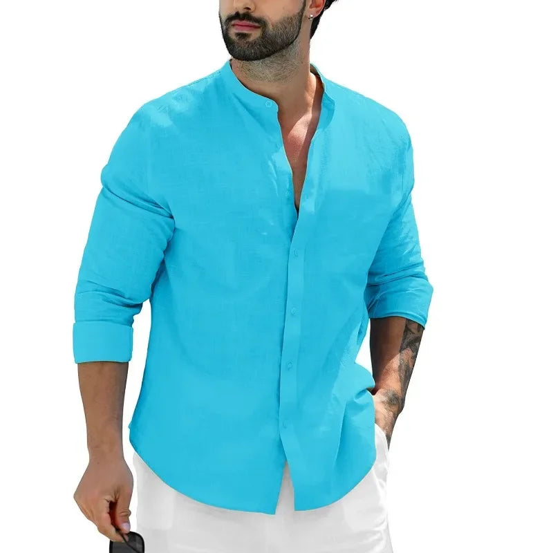 Nicolás™ - Camisa cómoda para hombre con presencia moderna