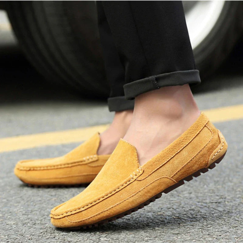 Massimo™ - Mocasines elegantes de ante de primera calidad de clase exclusiva