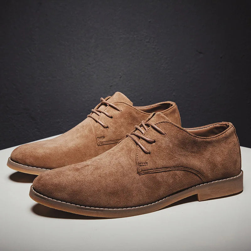 Román™ – Zapatos Oxford de Ante Premium