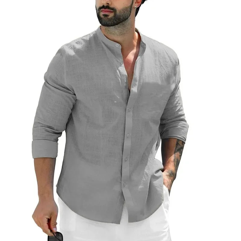Nicolás™ - Camisa cómoda para hombre con presencia moderna