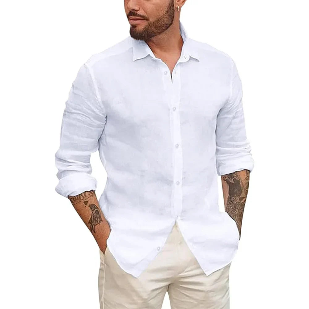 Marcos™ - Camisa ligera premium con caída perfecta