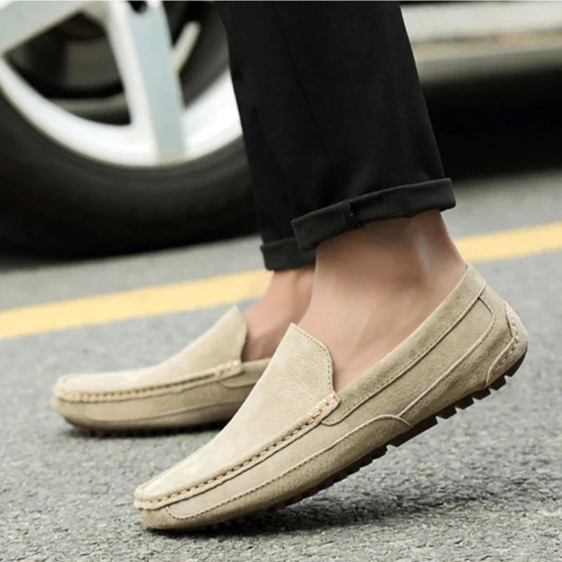 Massimo™ - Mocasines elegantes de ante de primera calidad de clase exclusiva