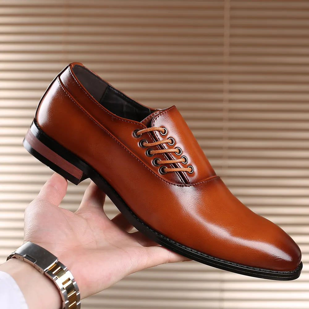 Bernardo™ – Zapatos Oxford de Piel Auténtica Premium