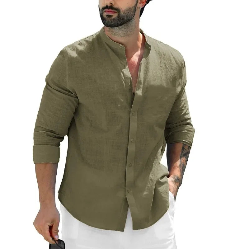 Nicolás™ - Camisa cómoda para hombre con presencia moderna