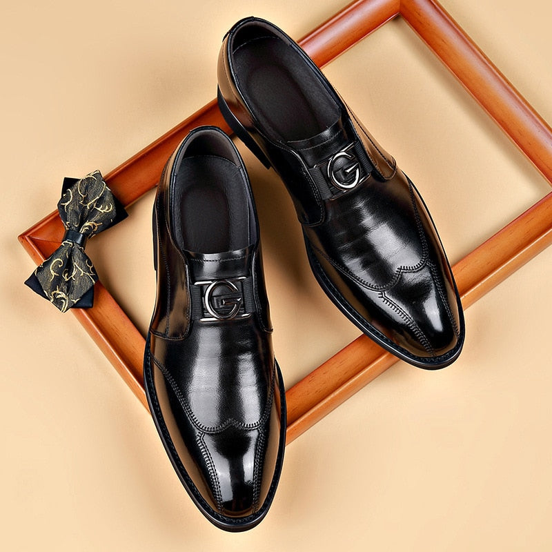 Giovanni™ – Zapatos de Lujo en Cuero Artesanal Italiano