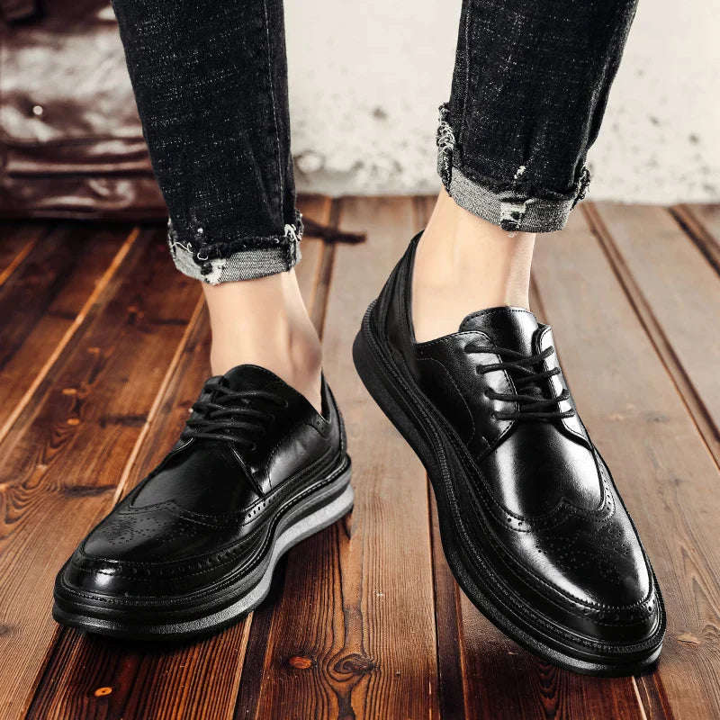 Alonso™ – Zapatos de Piel Auténtica Premium