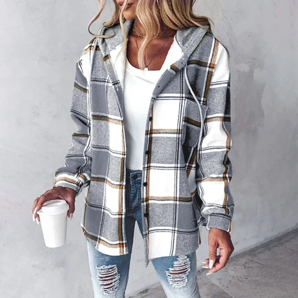 Elisa | Sobrecamisa Forrada con Capucha
