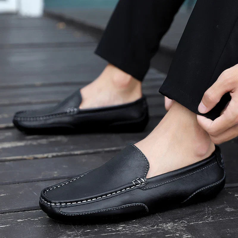 Donato™ - Mocasines de cuero vintage con carácter distinguido