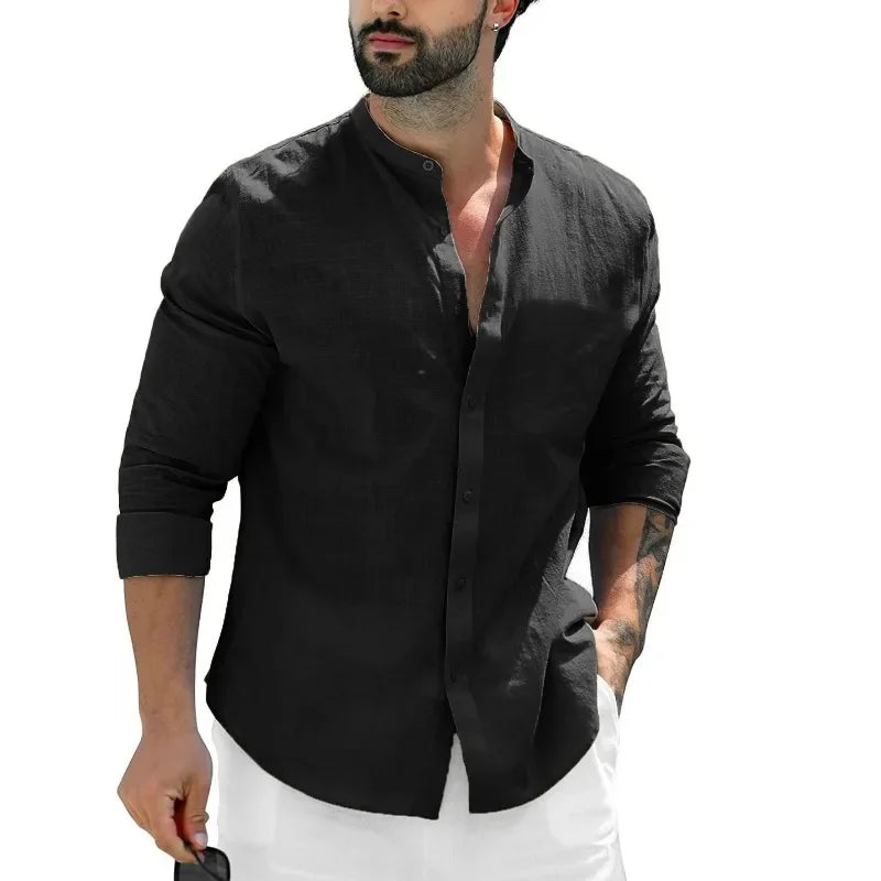 Nicolás™ - Camisa cómoda para hombre con presencia moderna