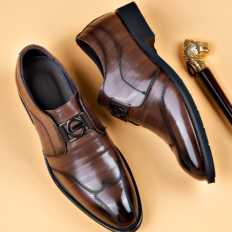 Giovanni™ – Zapatos de Lujo en Cuero Artesanal Italiano