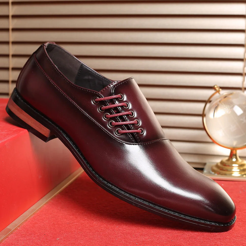 Bernardo™ – Zapatos Oxford de Piel Auténtica Premium