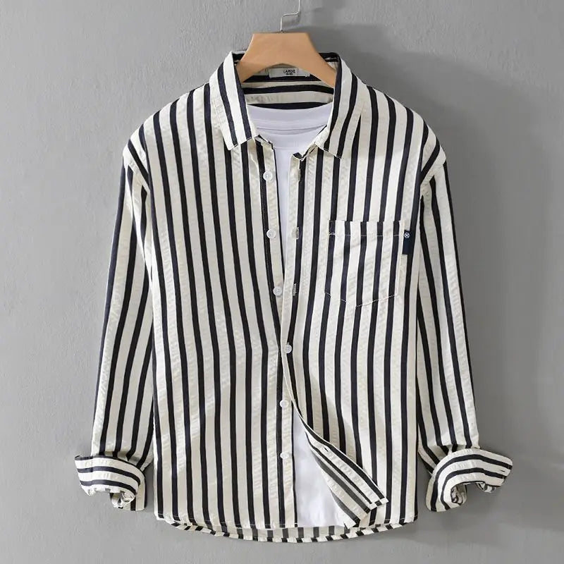 Matteo™ - Camisa cómoda para hombre con estilo impecable