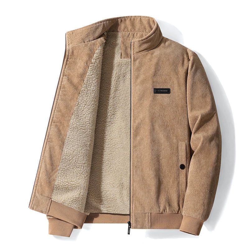 Chaqueta de pana con forro polar