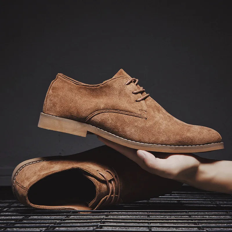 Román™ – Zapatos Oxford de Ante Premium