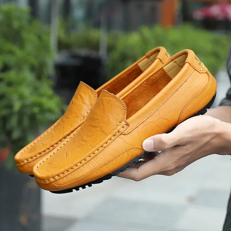 Donato™ - Mocasines de cuero vintage con carácter distinguido
