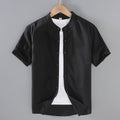Leonardo™ - Camisa abierta de manga corta con estilo moderno