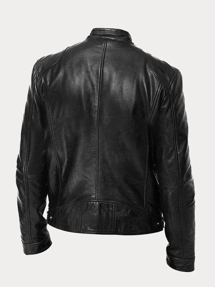 MARIO | Chaqueta de Cuero Elegante
