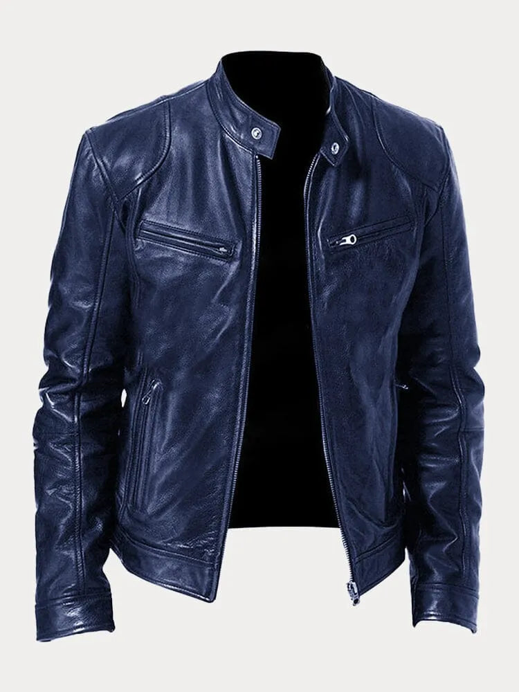 MARIO | Chaqueta de Cuero Elegante