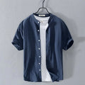 Rafael™ - Camisa elegante de lino con look versátil