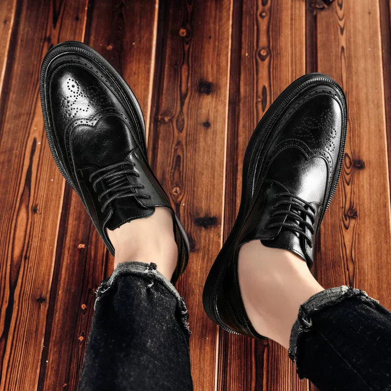 Alonso™ – Zapatos de Piel Auténtica Premium