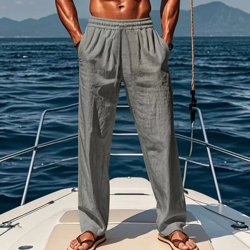 Raúl™ - Pantalón gris premium con estilo fresco y sofisticado