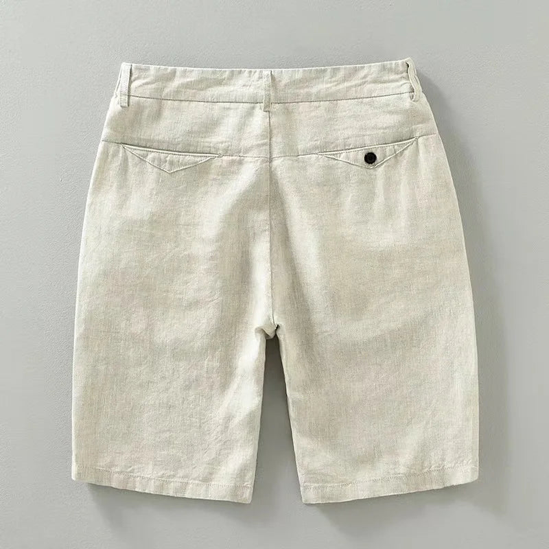Ricardo™ - Shorts masculinos celestes con ajuste cómodo