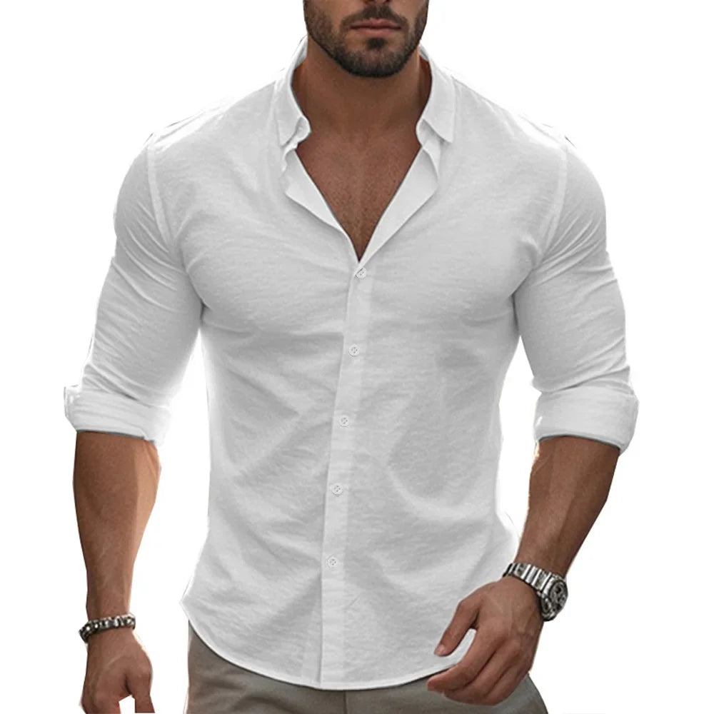 Samuel™ - Camisa casual refinada con diseño contemporáneo