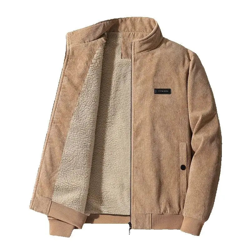 Chaqueta de pana con forro polar